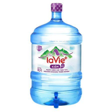 Bình nước LaVie+ Kiềm 18.5L Có Vòi