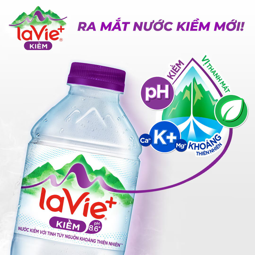 lavie-kiem-500ml-2 Nước LaVie+ Kiềm 500ml